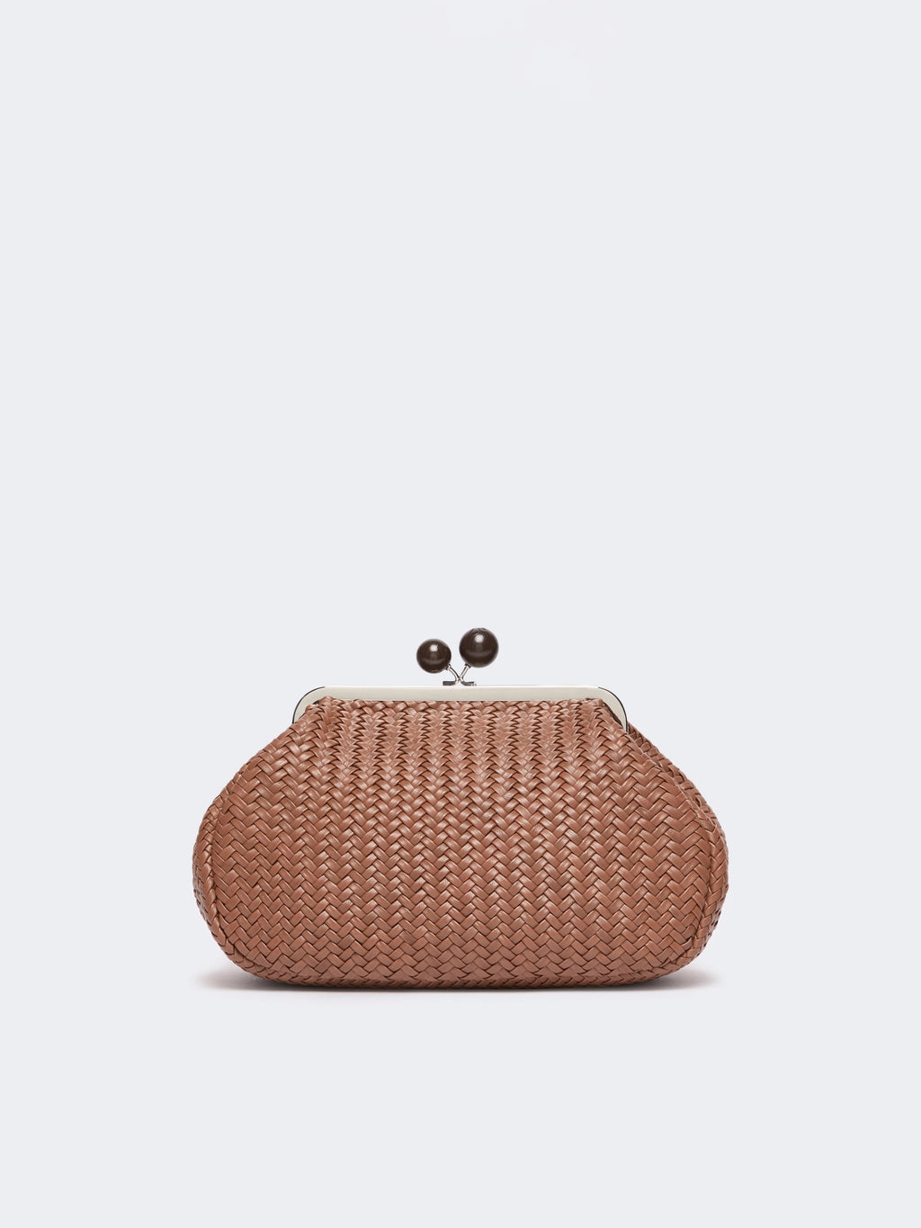 Pasticcino Bag medium in pelle intrecciata - Cuoio