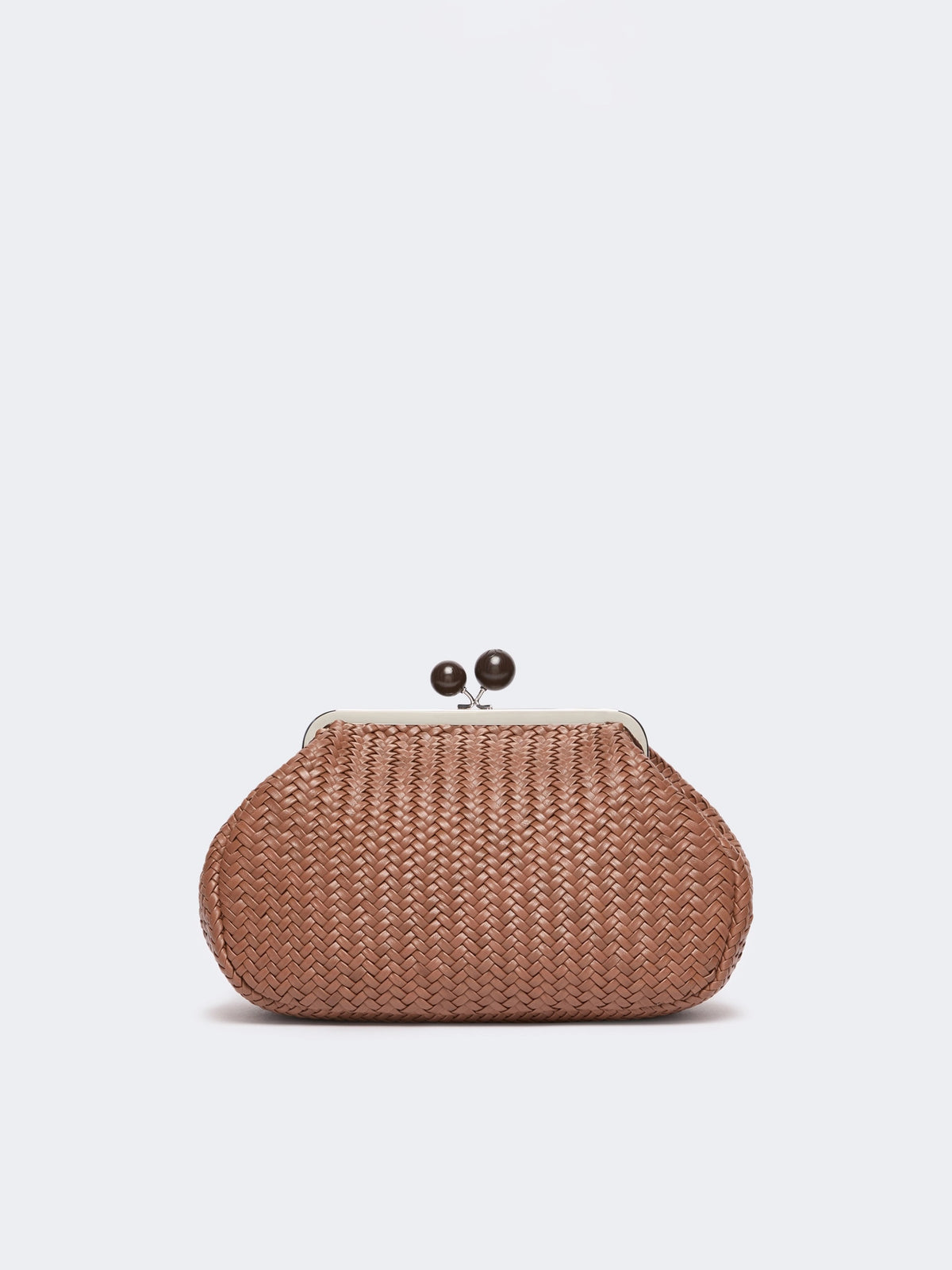 Pasticcino Bag medium in pelle intrecciata - Cuoio