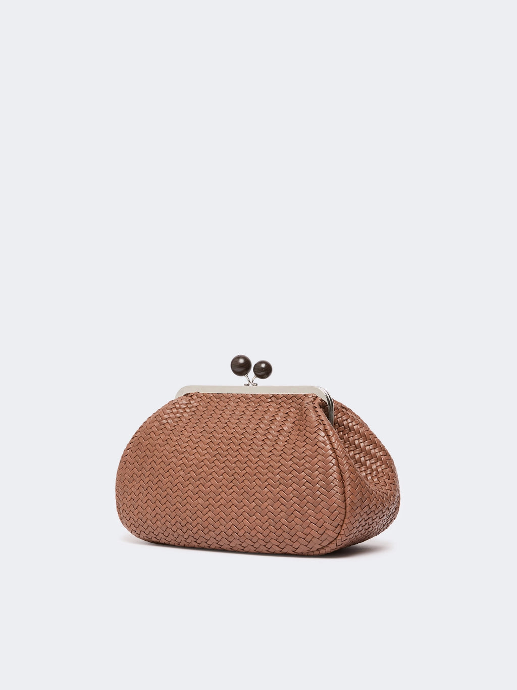 Pasticcino Bag medium in pelle intrecciata - Cuoio