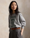 Felpa a girocollo con stemma PRL