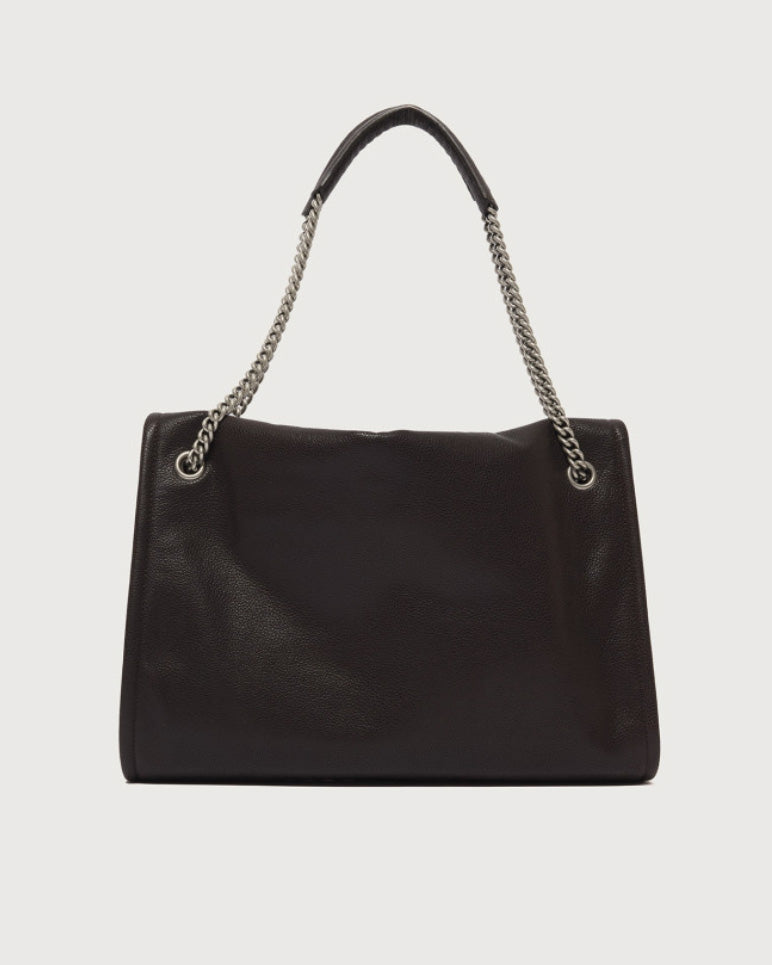 Borsa Venus Pegaso Stud Midi a spalla in pelle