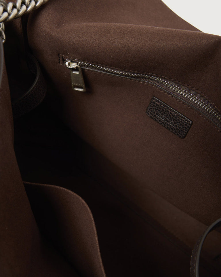 Borsa Venus Pegaso Stud Midi a spalla in pelle
