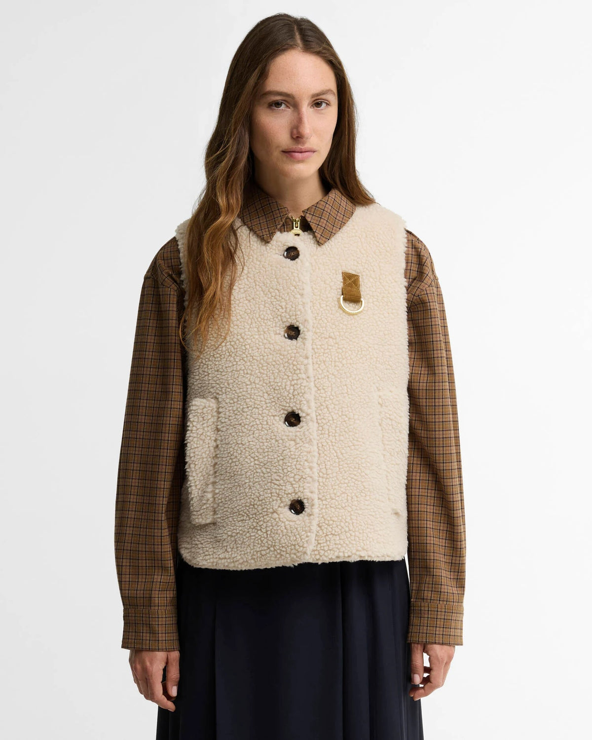 Gilet in pile Bowes