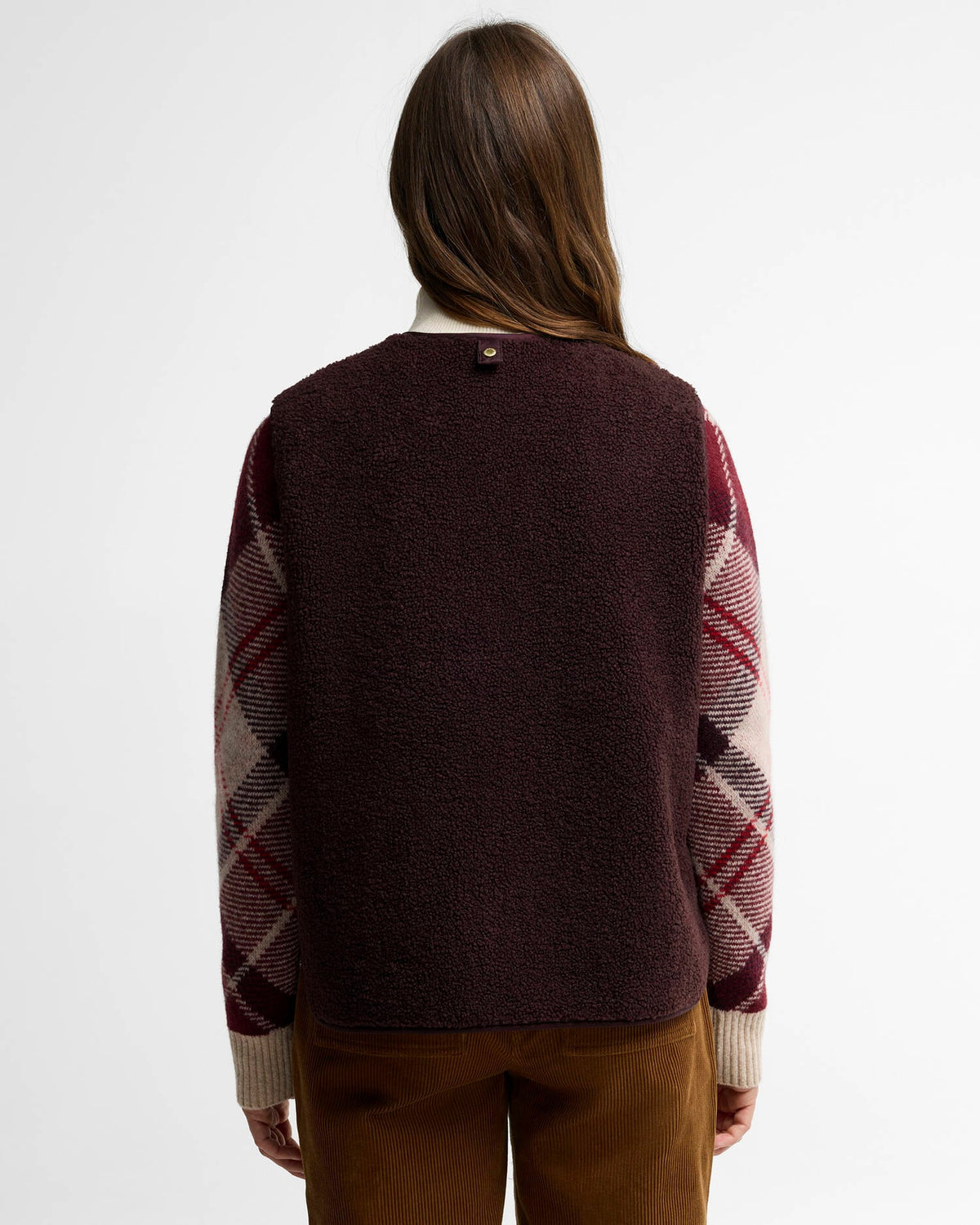 Gilet Bainford in pile Teddy