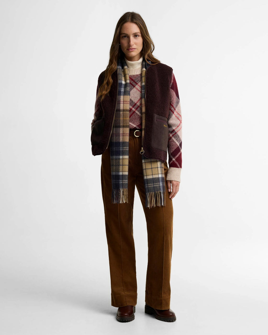 Gilet Bainford in pile Teddy