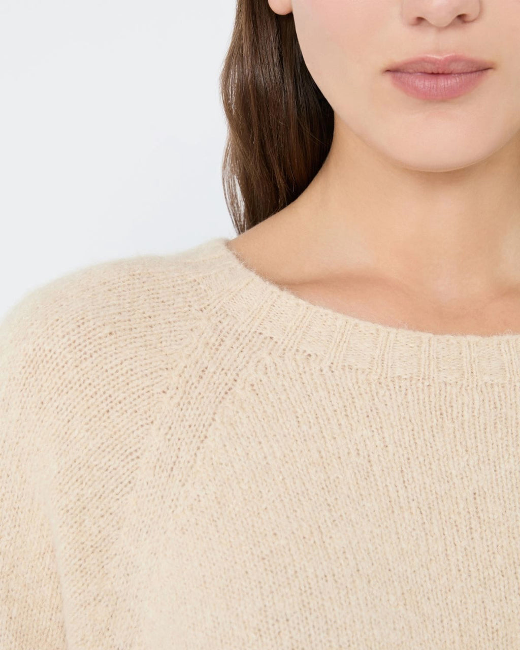 Maglia in alpaca e cotone