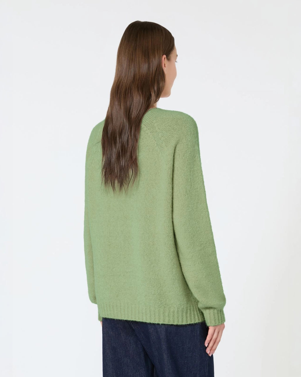 Maglia in alpaca e cotone
