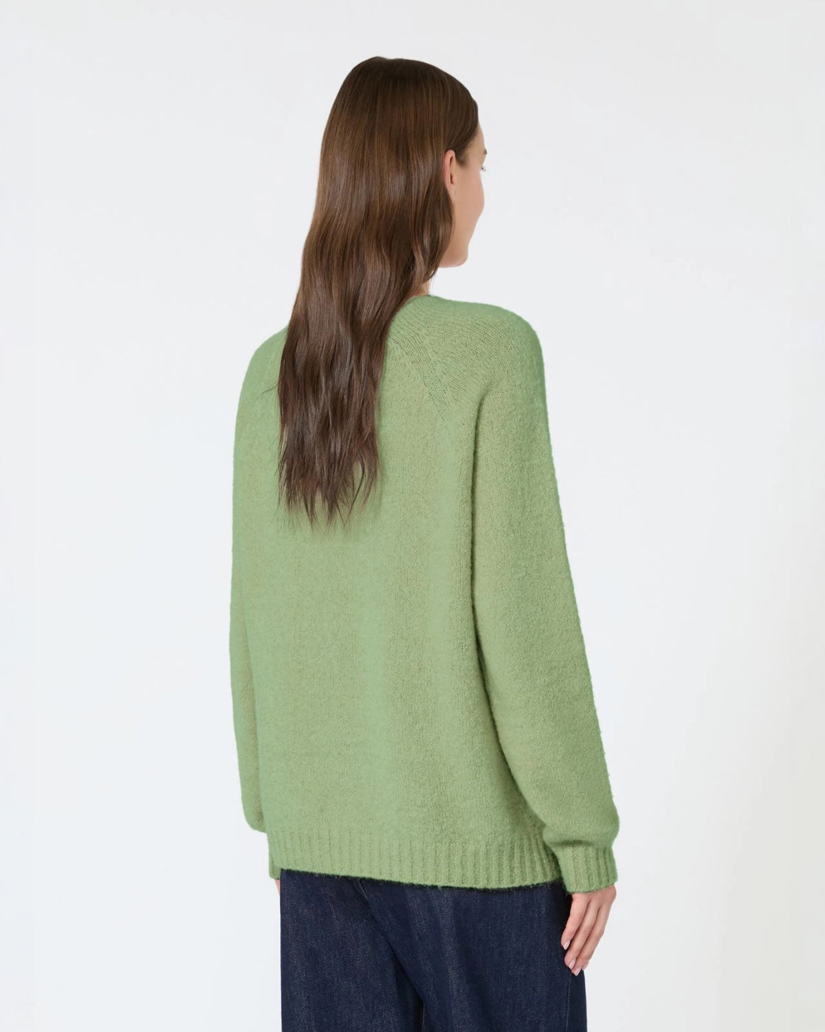 Maglia in alpaca e cotone